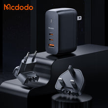 Cargar imagen en el visor de la galería, Mcdodo GaN 65W 3-Port Mini Fast Charger CH-8442