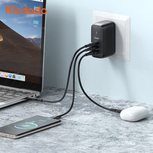 Cargar imagen en el visor de la galería, Mcdodo - 65W 3 Port Type-C Mini Fast Charger CH-8441