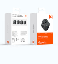 Cargar imagen en el visor de la galería, Mcdodo 20W PD Fast Charging Universal Travel Adapter-Mcdodo CP-3471