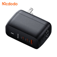 Cargar imagen en el visor de la galería, Mcdodo - 65W 3 Port Type-C Mini Fast Charger CH-8441