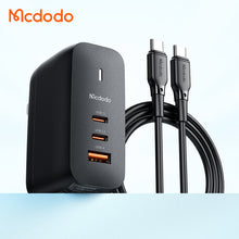 Cargar imagen en el visor de la galería, Mcdodo GaN 65W 3-Port Mini Fast Charger CH-8442