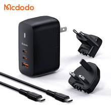 Cargar imagen en el visor de la galería, Mcdodo GaN 65W 3-Port Mini Fast Charger CH-8442