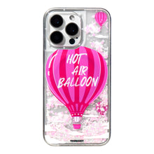 Cargar imagen en el visor de la galería, Young Kit Glitter Quicksand Hot Air Balloon iPhone 16 Pro Max