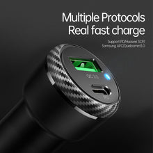 Cargar imagen en el visor de la galería, Mcdodo-38W 1C+1A PD Fast Car Charger CC-5970