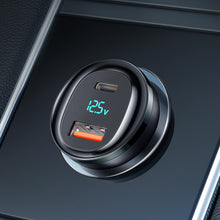 Cargar imagen en el visor de la galería, Mcdodo- 95 W USB-A +USB-C Digital Display Pd Car Charger CC-5670