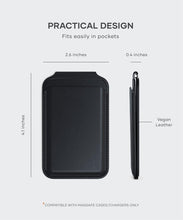 Cargar imagen en el visor de la galería, Satechi Cartera magnética Magsafe y soporte de doble solapa, cartera para iPhone con 4 ranuras para tarjetas