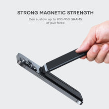 Cargar imagen en el visor de la galería, Satechi Cartera magnética Magsafe y soporte de doble solapa, cartera para iPhone con 4 ranuras para tarjetas