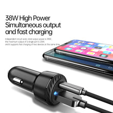 Cargar imagen en el visor de la galería, Mcdodo-38W 1C+1A PD Fast Car Charger CC-5970