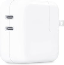 Cargar imagen en el visor de la galería, Apple 35W Dual USB-C Port Compact Power Adapter