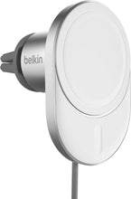 Cargar imagen en el visor de la galería, Belkin BoostCharge Pro Wireless Car Charger with MagSafe Compatibility, 15W Fast Charging
