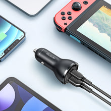 Cargar imagen en el visor de la galería, Mcdodo- 95 W USB-A +USB-C Digital Display Pd Car Charger CC-5670