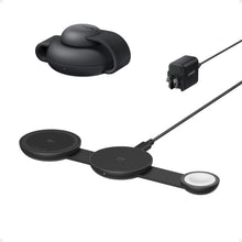 Cargar imagen en el visor de la galería, Anker MagSafe Compatible MagGo UFO 3-in-1 Charger, iPhone 16 Wireless Charger Station, Qi2 Certified 15W, Foldable Travel