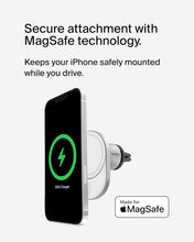 Cargar imagen en el visor de la galería, Belkin BoostCharge Pro Wireless Car Charger with MagSafe Compatibility, 15W Fast Charging