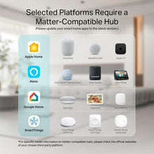Cargar imagen en el visor de la galería, Kasa Matter Smart Light Switch: Voice Control w/Siri, Alexa & Google Assistant | UL Certified | Timer & Schedule | Easy Guided Install | Neutral Wire Required | Single Pole | 2.4GHz Wi-Fi | KS205