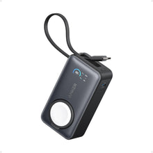 Cargar imagen en el visor de la galería, Anker MagGo Power Bank for Apple Watch, Officially Certified, 10,000 mAh Compact Battery Pack with Built-in USB-C Cable, 35 W Max, for iPhone 15 Series, Samsung, iPad, AirPods and More