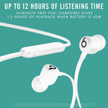 Cargar imagen en el visor de la galería, Beats Flex Wireless Earbuds - Apple W1 Headphone Chip, Magnetic Earphones, Class 1 Bluetooth, 12 Hours of Listening Time, Built-in Microphone