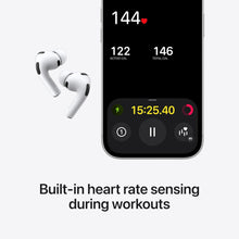 Cargar imagen en el visor de la galería, Apple AirPods Pro 3 Wireless Earbuds, Active Noise Cancellation, Live Translation, Heart Rate Sensing, Hearing Aid Feature, Bluetooth Headphones, Spatial Audio, High-Fidelity Sound, USB-C Charging