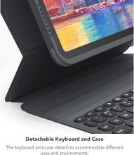 Cargar imagen en el visor de la galería, ZAGG Pro Keys Detachable Case and Wireless Keyboard for Apple iPad 10.9 10th GEN