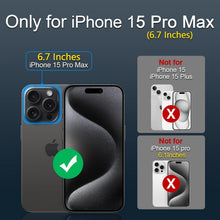 Cargar imagen en el visor de la galería, Funda minimalista iPhone 15 Pro Max, rotación de 360°, soporte de aluminio de metal sin marco