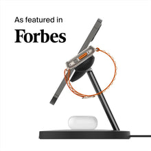 Cargar imagen en el visor de la galería, Belkin MagSafe 3-in-1 Wireless Charging Stand - 2ND GEN