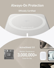 Cargar imagen en el visor de la galería, Anker MagGo Power Bank, Qi2 Certified 15W Ultra-Fast MagSafe-Compatible Portable Charger, 6600mAh Battery Pack with Adjustable and Foldable Stand, for iPhone 15/14/13 Series (USB-C Cable Included)