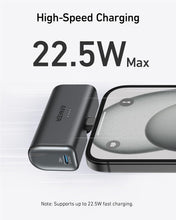 Cargar imagen en el visor de la galería, Anker Nano Power Bank con conector USB-C plegable incorporado, cargador portátil de 5,000 mAh de 22.5 W