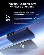 Cargar imagen en el visor de la galería, Anker MagGo 2 Pro Power Bank, Qi2.2 25W 10,000mAh Magnetic Portable Charger