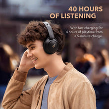 Cargar imagen en el visor de la galería, Soundcore by Anker Life Q30 Auriculares híbridos con cancelación activa de ruido con múltiples modos, sonido de alta resolución, ecualizador personalizado a través de la aplicación