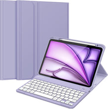 Cargar imagen en el visor de la galería, Fintie Funda de teclado para iPad Air de 11 pulgadas M2 (2024), iPad Air de 5ª generación (2022) / iPad Air de 4ª generación de 10.9 pulgadas