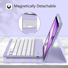 Cargar imagen en el visor de la galería, Fintie Funda de teclado para iPad Air de 11 pulgadas M2 (2024), iPad Air de 5ª generación (2022) / iPad Air de 4ª generación de 10.9 pulgadas