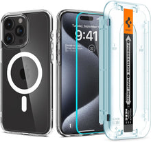 Cargar imagen en el visor de la galería, 15 Pro Case- Spigen Magnetic Ultra Hybrid MagFit Pack