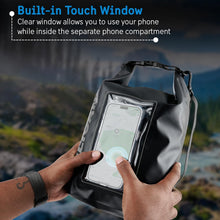 Cargar imagen en el visor de la galería, Pelican Marine IP68 Waterproof Dry Bag 5L - Roll Top Waterproof Backpack w/Phone Case/Pouch