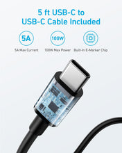 Cargar imagen en el visor de la galería, Anker Cargador USB C de 67 W, 3 puertos PIQ 3.0 compacto y plegable cargador rápido para MacBook Pro, iPad, Galaxy, Pixel, iPhone y más (cable USB C a USB C de 5 pies incluido)