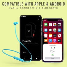 Cargar imagen en el visor de la galería, Beats Flex Wireless Earbuds - Apple W1 Headphone Chip, Magnetic Earphones, Class 1 Bluetooth, 12 Hours of Listening Time, Built-in Microphone