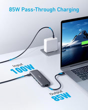 Cargar imagen en el visor de la galería, Anker 332 USB-C Hub (5-in-1) with 4K HDMI Display, 5Gbps - and 2 5Gbps USB-A Data Ports and for MacBook Pro, MacBook Air, Dell XPS, Lenovo Thinkpad, HP Laptops