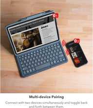 Cargar imagen en el visor de la galería, ZAGG Pro Keys Detachable Case and Wireless Keyboard for Apple iPad 10.9 10th GEN