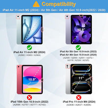 Cargar imagen en el visor de la galería, Fintie Funda de teclado para iPad Air de 11 pulgadas M2 (2024), iPad Air de 5ª generación (2022) / iPad Air de 4ª generación de 10.9 pulgadas