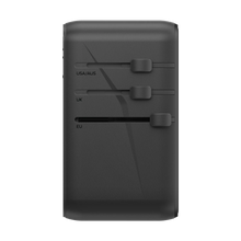 Cargar imagen en el visor de la galería, Momax 140w 1 - World Gan 4 - Port+ AC Travel Adapter (UA16)