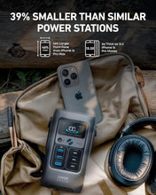 Cargar imagen en el visor de la galería, Anker SOLIX C200 DC Power Bank Station, 192Wh Portable Power Station, LiFePO4 Battery, 200W Solar Generator, for Outdoor Camping, Traveling, and Emergencies (No Wall Charger Included)