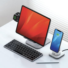 Cargar imagen en el visor de la galería, Satechi Slim X1 Bluetooth Backlit Keyboard – Illuminated Keys & Multi-Device Sync – for M2/ M1 MacBook Pro/Air, M2/ M1 iPad Pro/Air, M2 Mac Mini, iMac M1