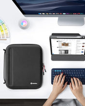 Cargar imagen en el visor de la galería, tomtoc Portfolio Shoulder Bag for 13 Inch iPad Pro M4 & 2025 iPad Air M3/M2 2024, 12.9-inch iPad Pro, Protective Case with Accessories Pocket, Carrying Storage for Pencil Pro/Adapter/Magic Keyboard