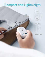 Cargar imagen en el visor de la galería, Anker European Travel, PowerExtend USB Plug Adaptador de corriente internacional con 2 puertos USB y 1 tomacorriente