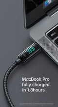 Cargar imagen en el visor de la galería, Mcdodo- Digital Display 100W Type-C to Type-C Data Cable 1.2m CA-8820