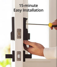 Cargar imagen en el visor de la galería, eufy Security Smart Lock C210, cerradura de puerta de entrada sin llave, cerrojo WiFi integrado, cerradura de puerta inteligente, no requiere puente, fácil instalación, teclado de pantalla táctil