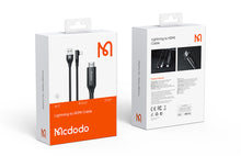 Cargar imagen en el visor de la galería, Lighning to HDMI CaBLE -Mcdodo CA-6400