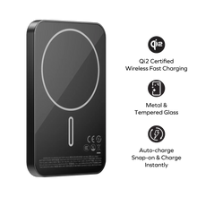 Cargar imagen en el visor de la galería, Momax 1-Power Q.Pass Qi2 Magnetic Wireless Power Bank 5000mAh