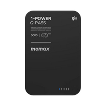 Cargar imagen en el visor de la galería, Momax 1-Power Q.Pass Qi2 Magnetic Wireless Power Bank 5000mAh