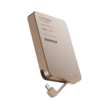 Cargar imagen en el visor de la galería, Momax 1-Power F.Pass⁺ 10000mAh Magnetic Battery Pack with Built-in Cable