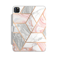 Cargar imagen en el visor de la galería, i-Blason iPad Pro 11 inch (2021) Cosmo Case - Marble Pink