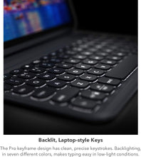 Cargar imagen en el visor de la galería, 12.9 ZAGG Pro Keys Detachable Case and Wireless Keyboard for Apple iPad Pro 12.9 & Invisible Shield ZAGG InvisibleShield Glass Plus